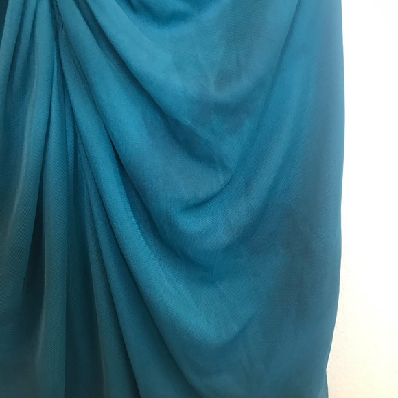 🛍 David Bridal  Sleeveless Chiffon Dress - Picture 3 of 7